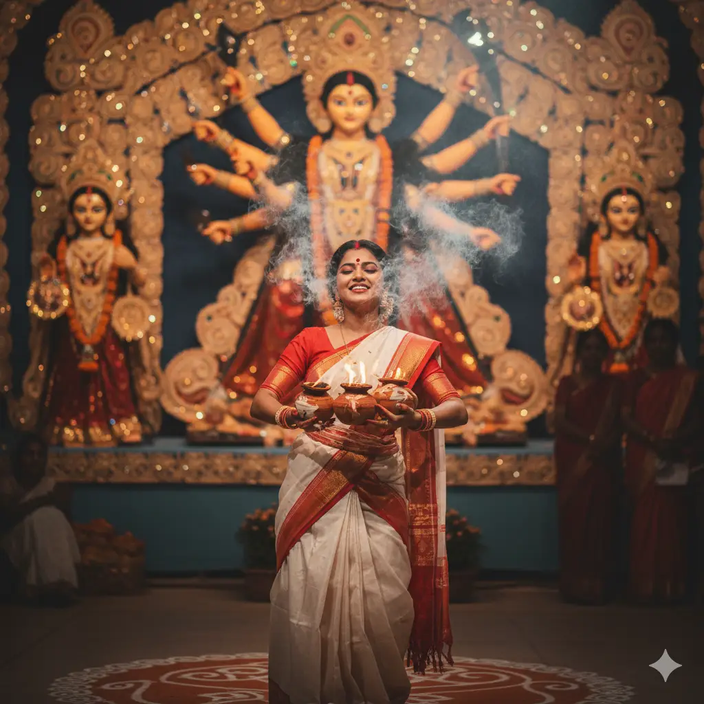 Gemini Durga Puja Prompt creates Insta-worthy Puja images