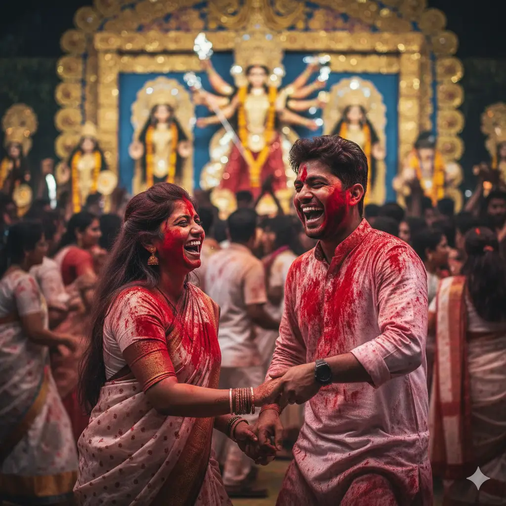 Gemini Durga Puja Prompt creates Insta-worthy Puja images