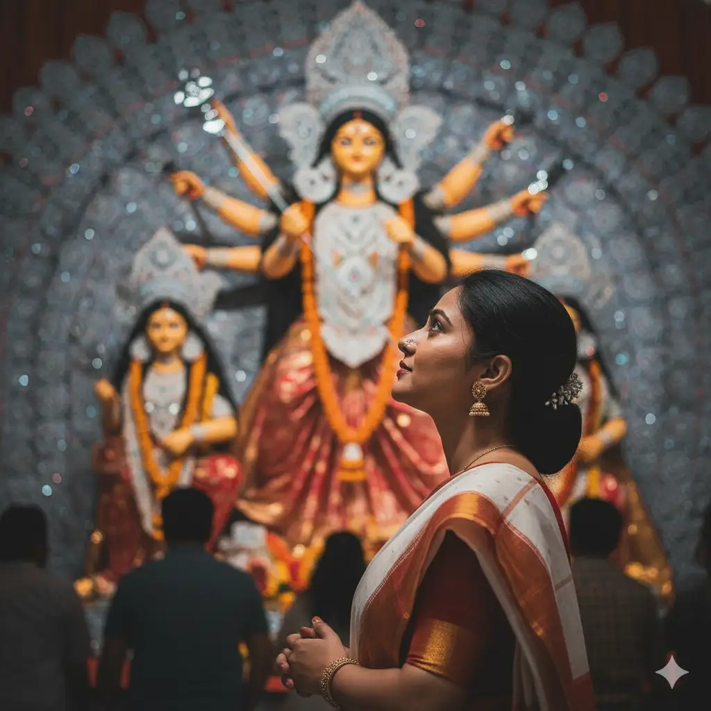 Gemini Durga Puja Prompt creates Insta-worthy Puja images