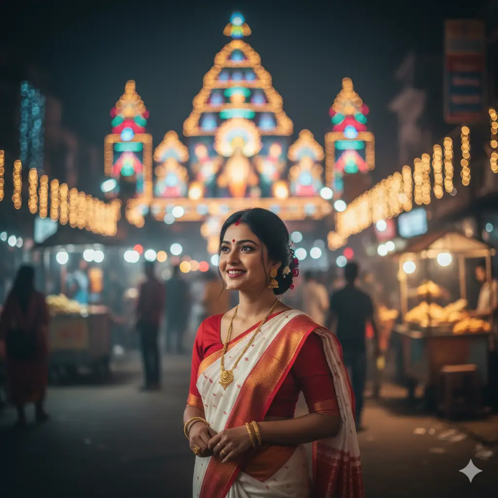 Gemini Durga Puja Prompt creates Insta-worthy Puja images